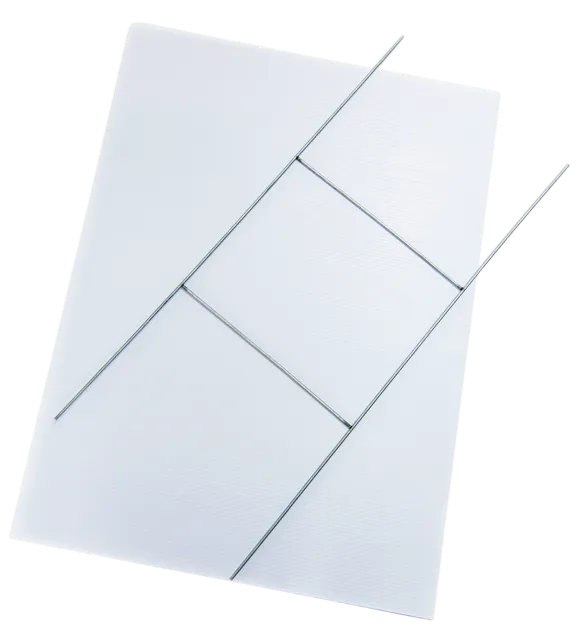 JIANXIN Wholesale Blank Corrugated Plastic Signs